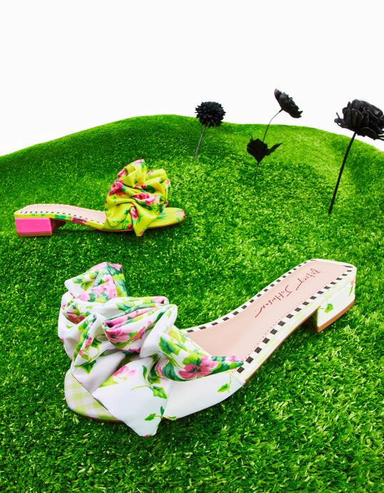 Frauen Betsey Johnson Alivia Zitrone Schuhe ZJFF195