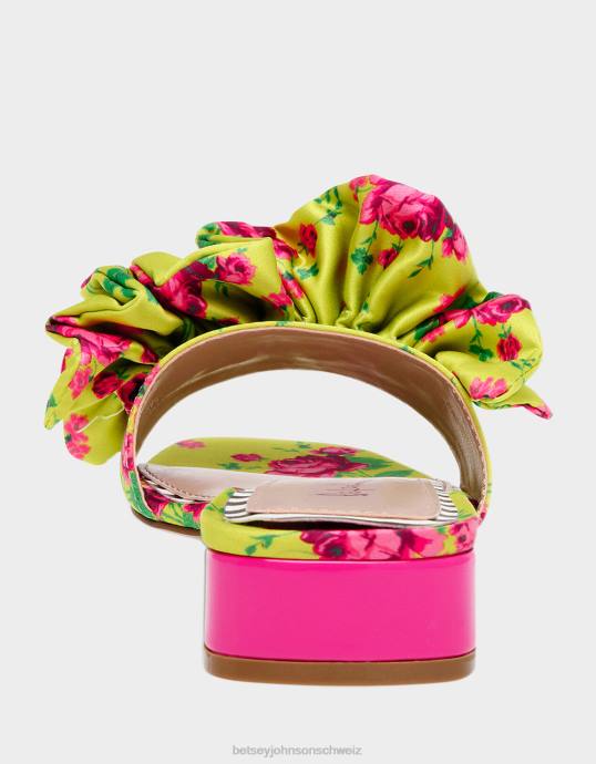 Frauen Betsey Johnson Alivia Zitrone Schuhe ZJFF195