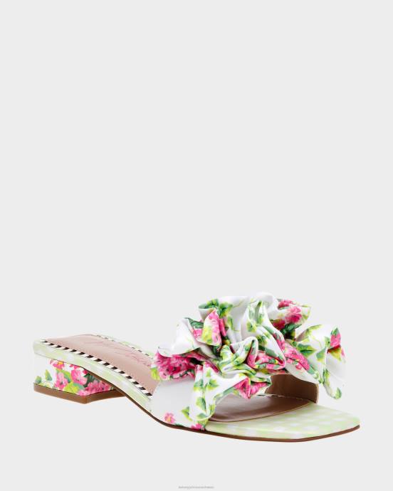 Frauen Betsey Johnson Alivia weiß-multi Schuhe ZJFF80