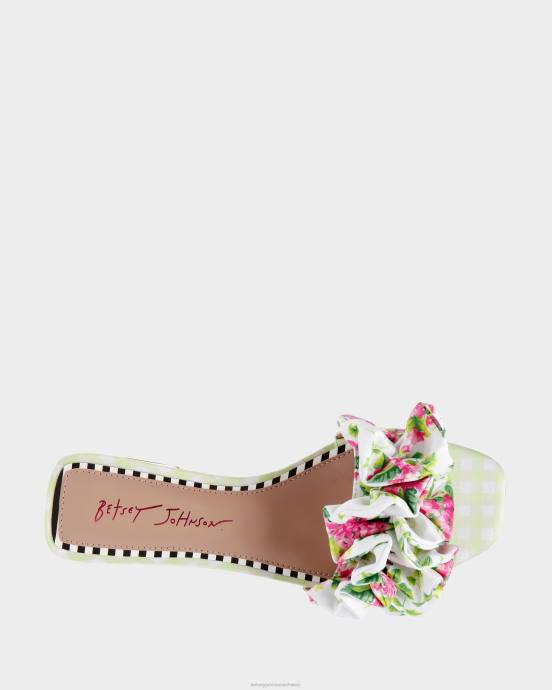 Frauen Betsey Johnson Alivia weiß-multi Schuhe ZJFF80
