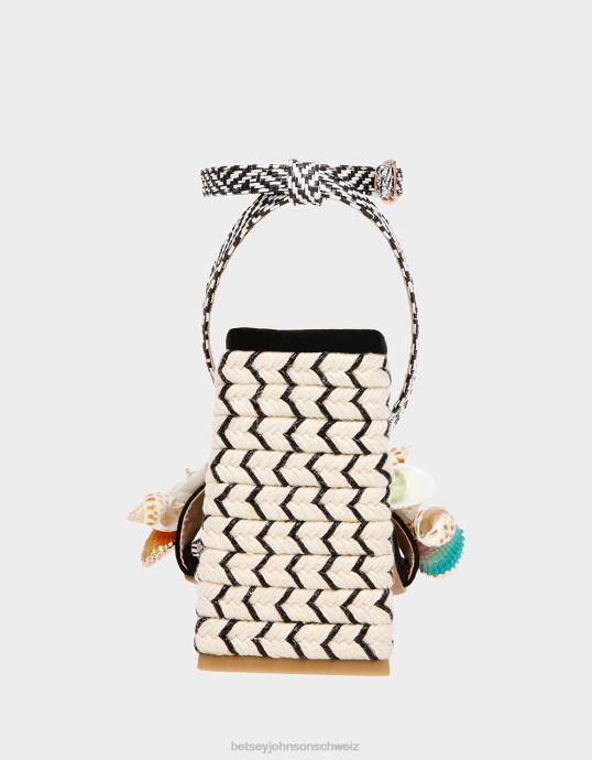 Frauen Betsey Johnson Anker schwarz-multi Schuhe ZJFF79