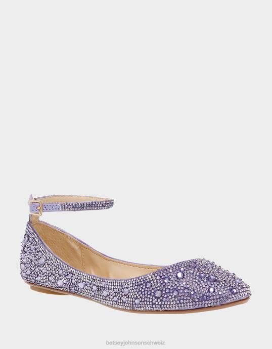 Frauen Betsey Johnson As Lavendel Schuhe ZJFF146