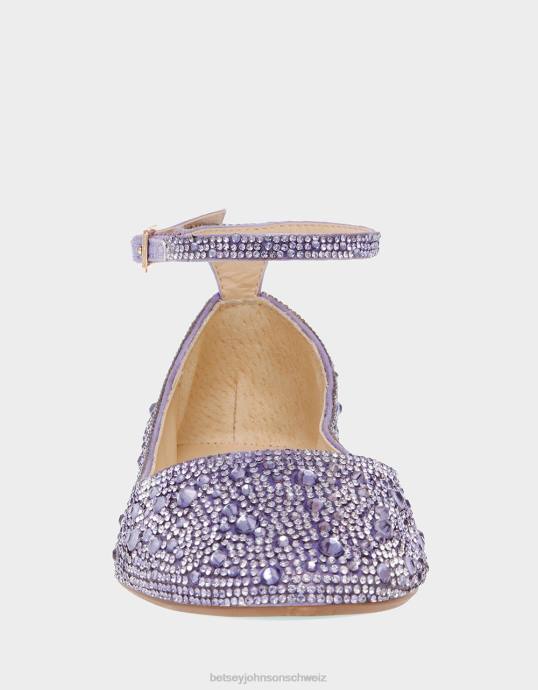 Frauen Betsey Johnson As Lavendel Schuhe ZJFF146