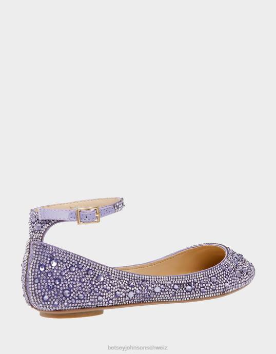 Frauen Betsey Johnson As Lavendel Schuhe ZJFF146