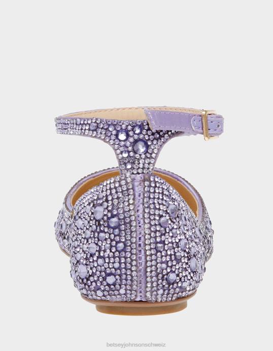 Frauen Betsey Johnson As Lavendel Schuhe ZJFF146