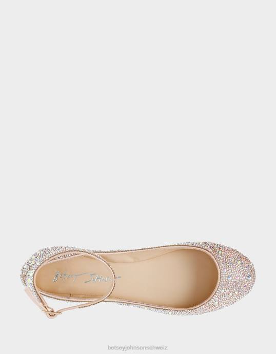 Frauen Betsey Johnson As Strasssteine Schuhe ZJFF25