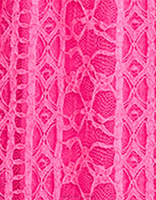 Frauen Betsey Johnson Ava Korsett-Midikleid Rosa Kleidung ZJFF285