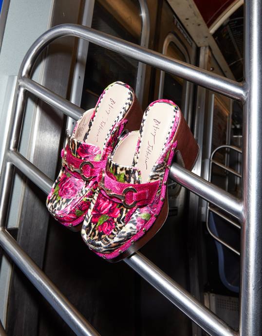 Frauen Betsey Johnson Aydin Leoparden-Multi Schuhe ZJFF140