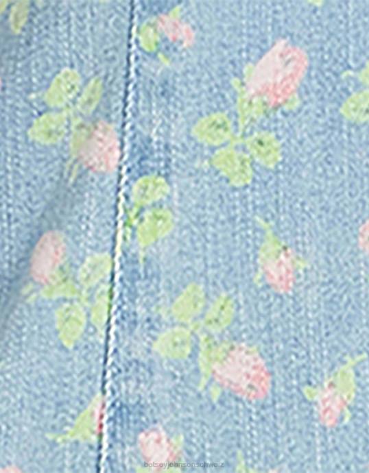 Frauen Betsey Johnson Bustier-Minikleid für Jeansliebhaber Blau Kleidung ZJFF278