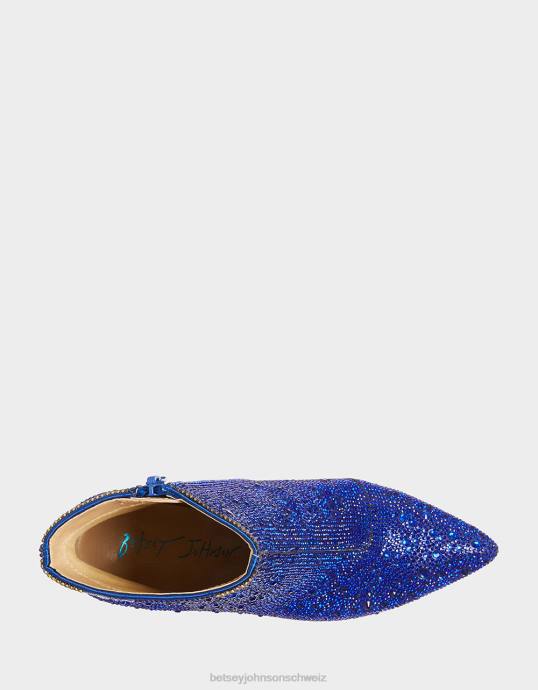 Frauen Betsey Johnson Cady Blau Schuhe ZJFF70