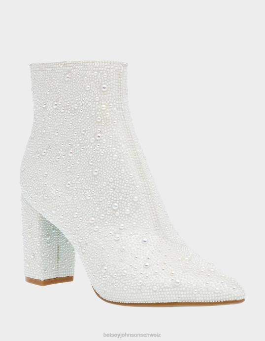 Frauen Betsey Johnson Cady Elfenbein Schuhe ZJFF48