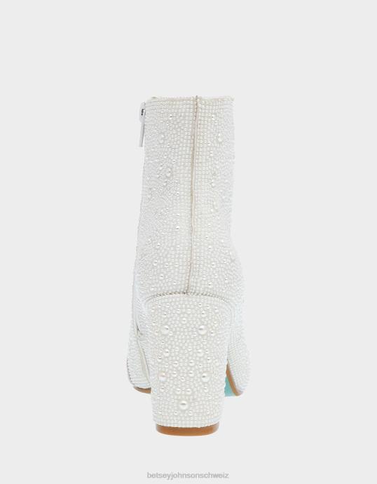 Frauen Betsey Johnson Cady Elfenbein Schuhe ZJFF48