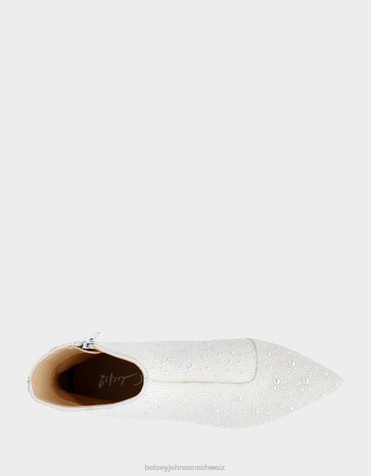 Frauen Betsey Johnson Cady Elfenbein Schuhe ZJFF48