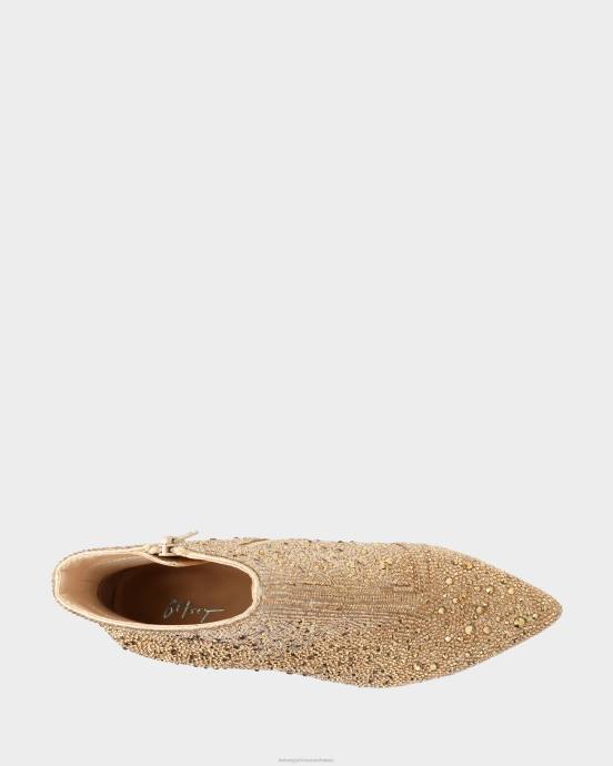 Frauen Betsey Johnson Cady Gold Schuhe ZJFF126