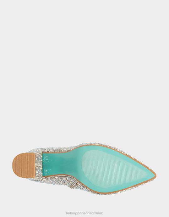 Frauen Betsey Johnson Cady Strasssteine Schuhe ZJFF12