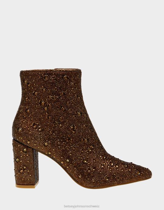 Frauen Betsey Johnson Cady braun Schuhe ZJFF157