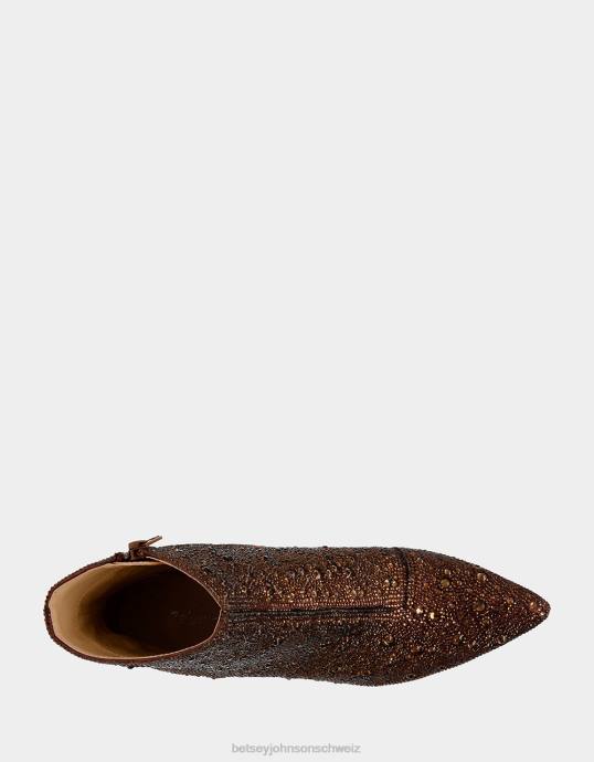 Frauen Betsey Johnson Cady braun Schuhe ZJFF157