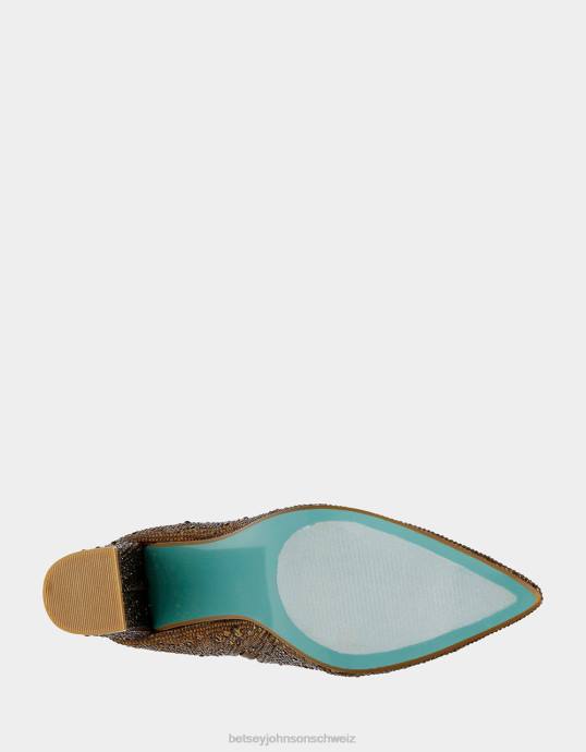 Frauen Betsey Johnson Cady braun Schuhe ZJFF157