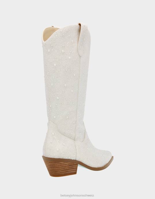 Frauen Betsey Johnson Dalas Elfenbein Schuhe ZJFF192