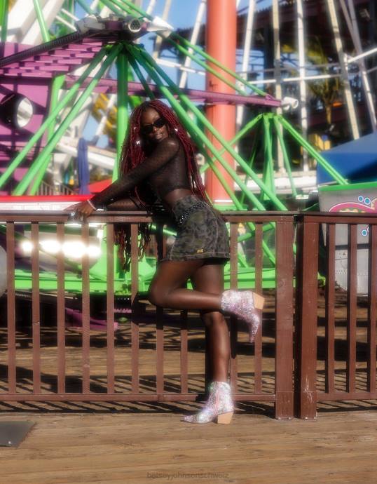 Frauen Betsey Johnson Diva Blumen-Multi Schuhe ZJFF41