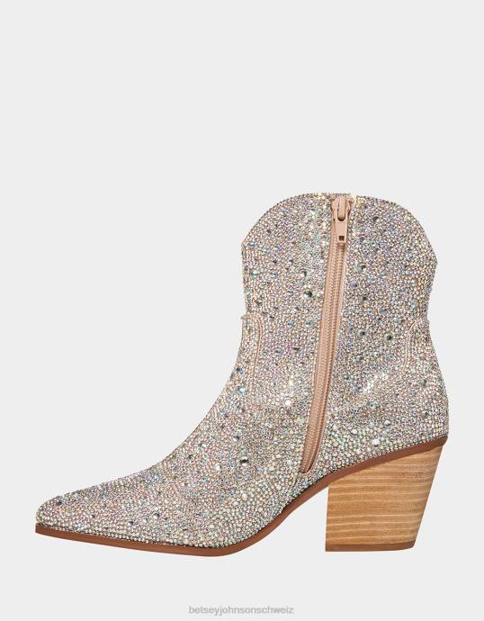 Frauen Betsey Johnson Diva Strasssteine Schuhe ZJFF6