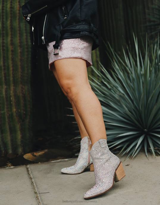 Frauen Betsey Johnson Diva Strasssteine Schuhe ZJFF6