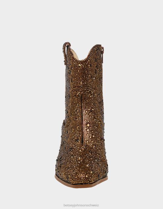 Frauen Betsey Johnson Diva braun Schuhe ZJFF94