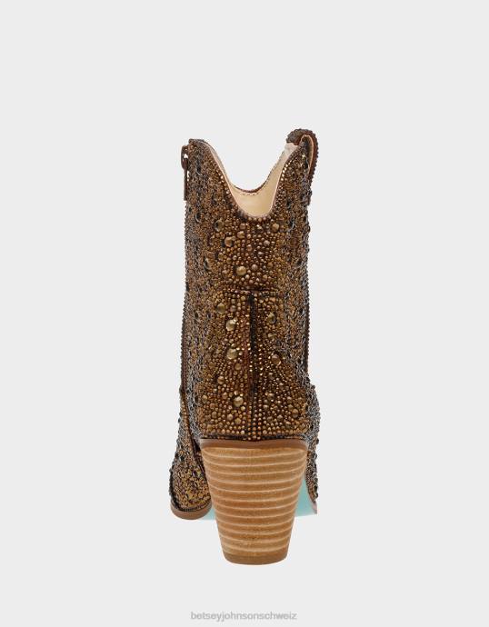 Frauen Betsey Johnson Diva braun Schuhe ZJFF94