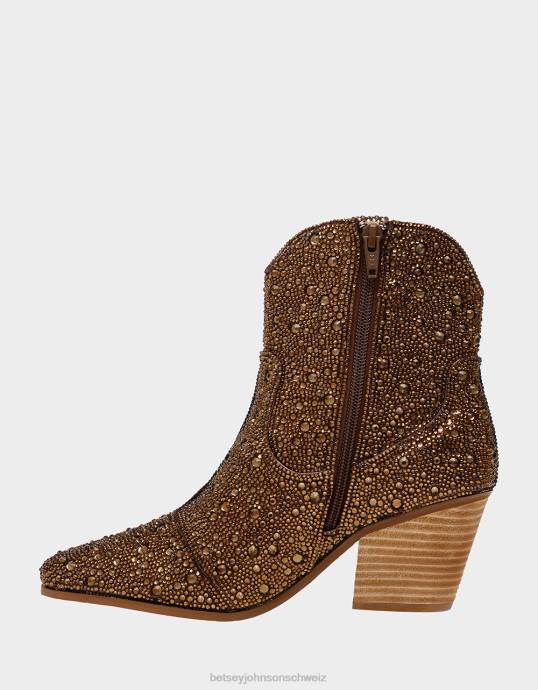 Frauen Betsey Johnson Diva braun Schuhe ZJFF94