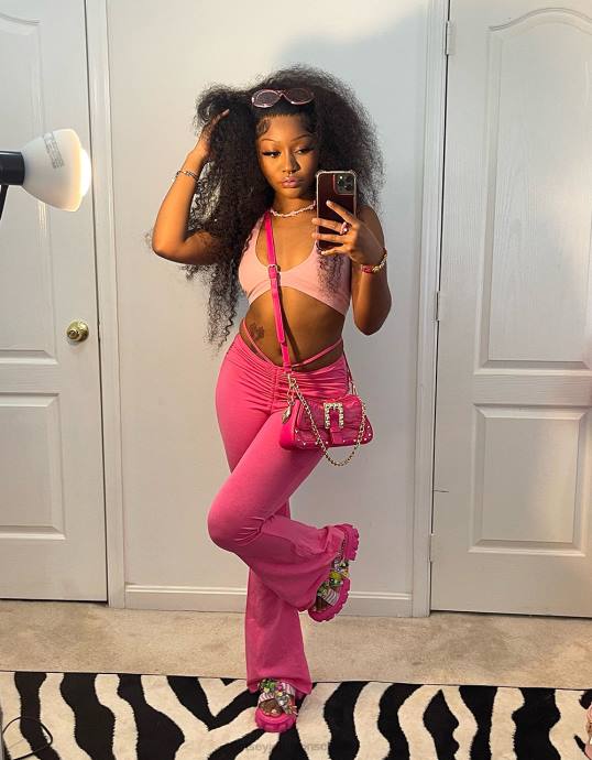 Frauen Betsey Johnson Easy There Tiger Umhängetasche Rosa Zubehör ZJFF261