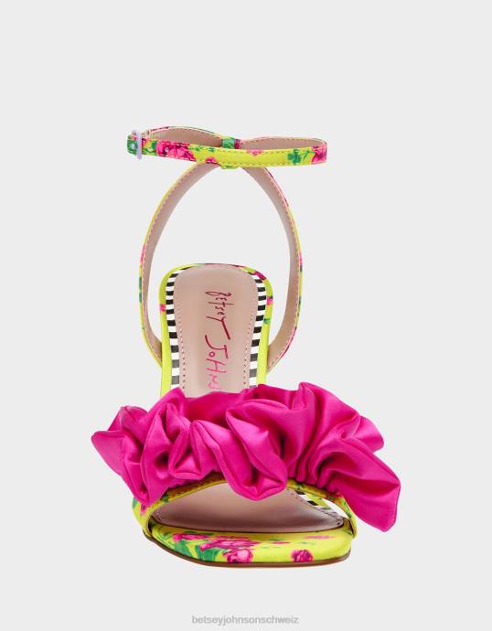 Frauen Betsey Johnson Elmira Zitrone Schuhe ZJFF196