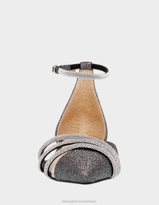 Frauen Betsey Johnson Elsa Schwarz Schuhe ZJFF174