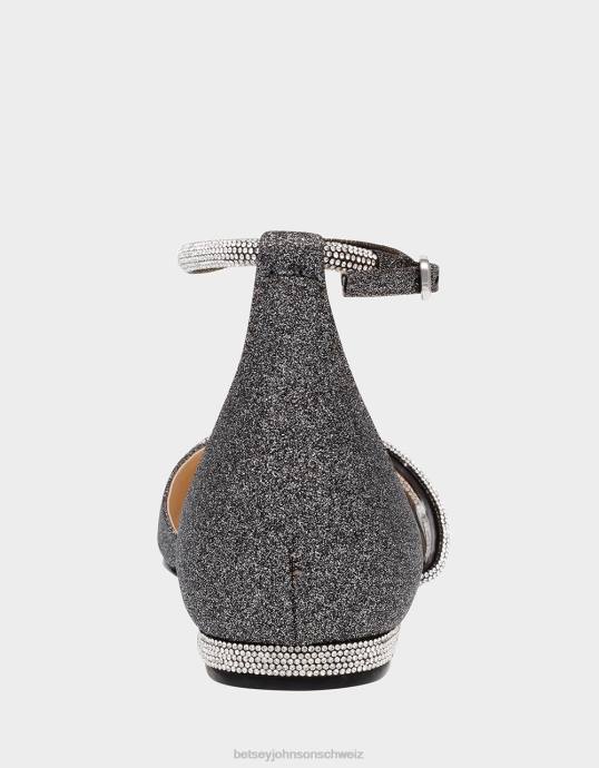 Frauen Betsey Johnson Elsa Schwarz Schuhe ZJFF174