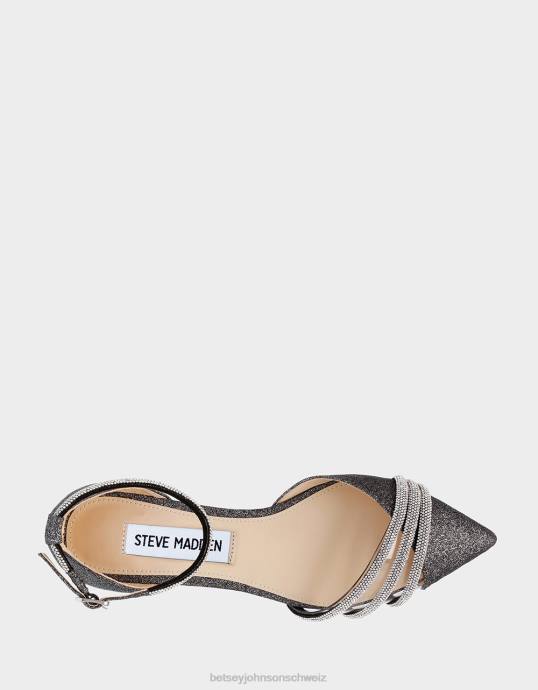 Frauen Betsey Johnson Elsa Schwarz Schuhe ZJFF174