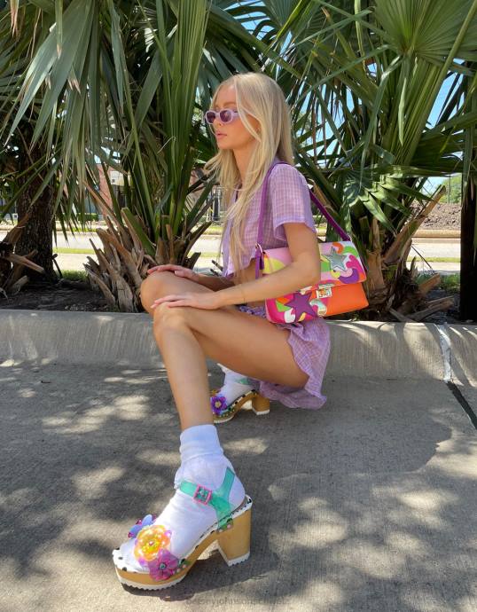 Frauen Betsey Johnson Floryn blaugrün Schuhe ZJFF50