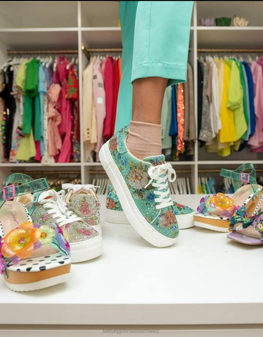 Frauen Betsey Johnson Floryn lila Schuhe ZJFF33