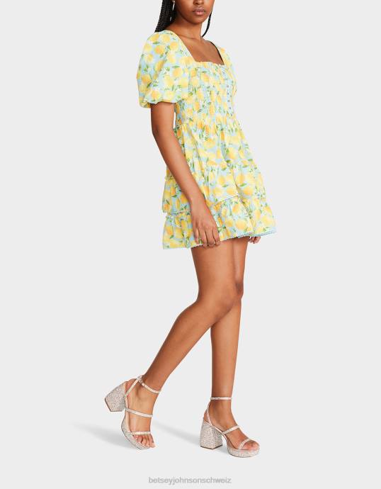 Frauen Betsey Johnson Haley Minikleid Blau Kleidung ZJFF283