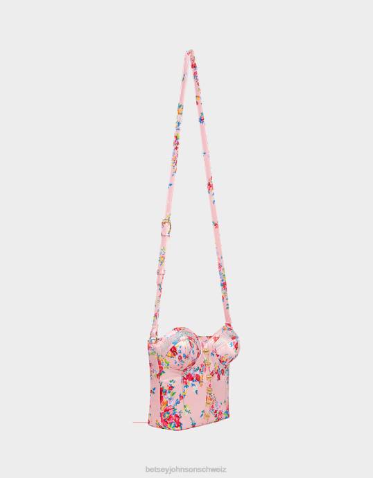 Frauen Betsey Johnson Kitsch von Korsetts Liebes-Crossbody Blumen- Zubehör ZJFF220