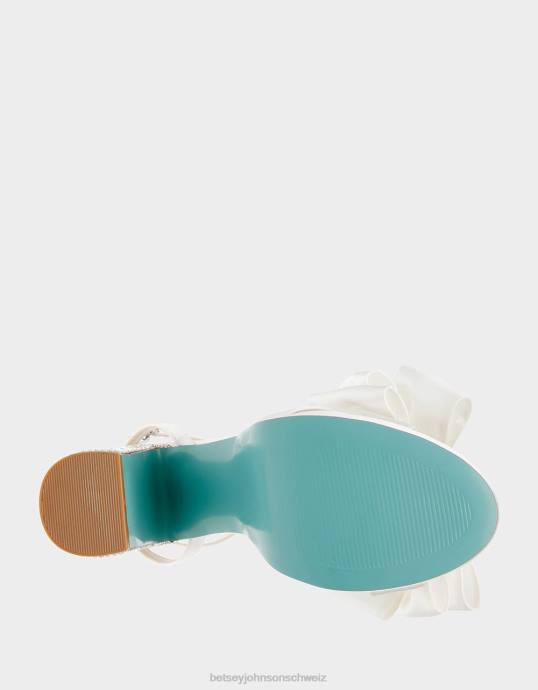 Frauen Betsey Johnson Maddy Elfenbein Schuhe ZJFF81