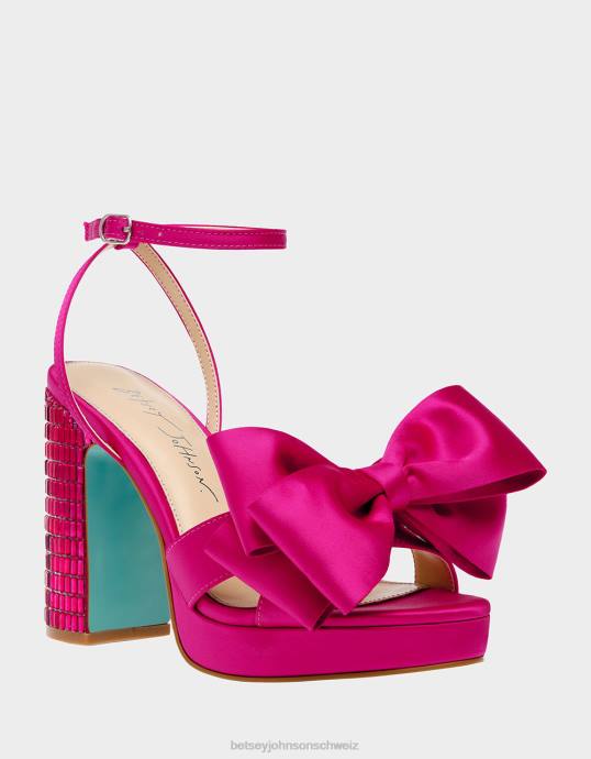 Frauen Betsey Johnson Maddy Fuchsie Schuhe ZJFF96