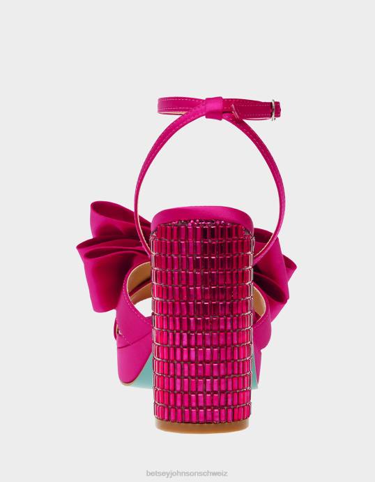 Frauen Betsey Johnson Maddy Fuchsie Schuhe ZJFF96