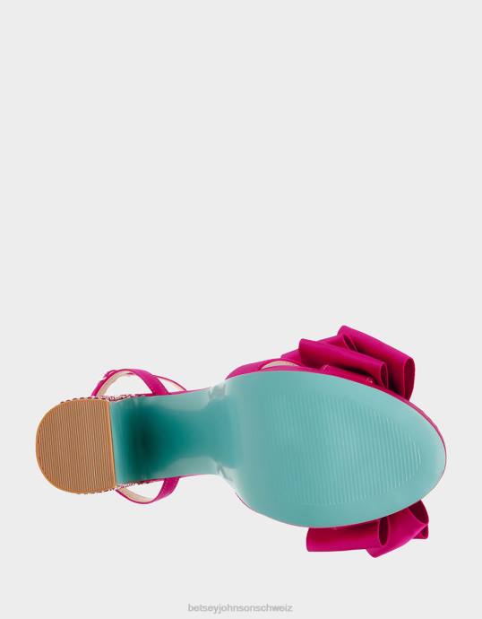 Frauen Betsey Johnson Maddy Fuchsie Schuhe ZJFF96