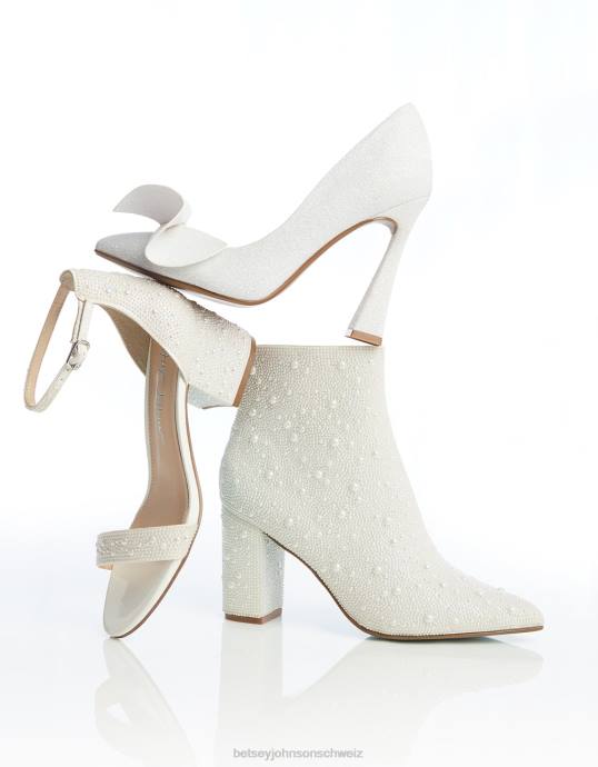Frauen Betsey Johnson Mari Elfenbein Schuhe ZJFF38
