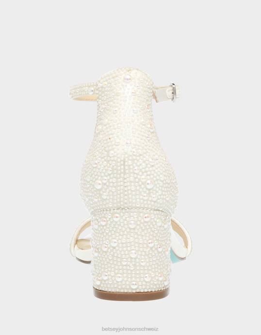 Frauen Betsey Johnson Mari Elfenbein Schuhe ZJFF38