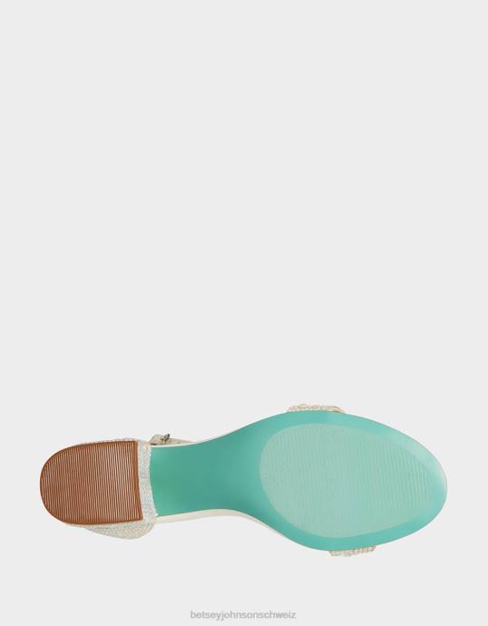 Frauen Betsey Johnson Mari Elfenbein Schuhe ZJFF38