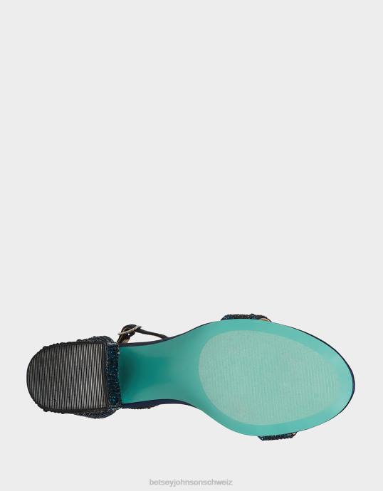 Frauen Betsey Johnson Mari Marine Schuhe ZJFF116