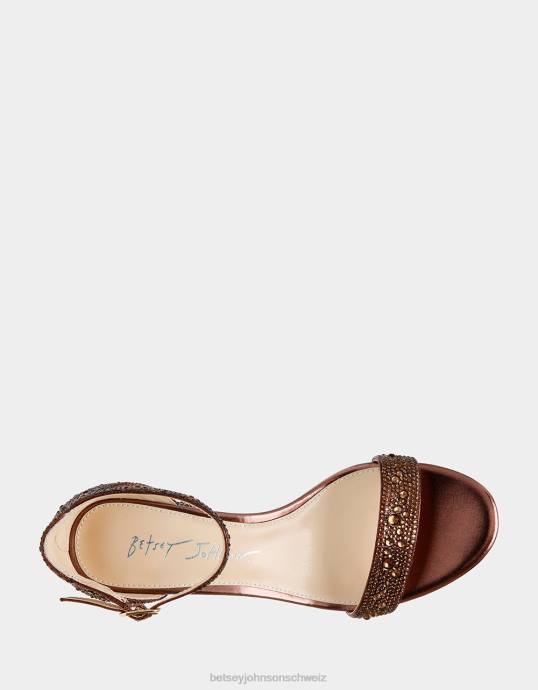 Frauen Betsey Johnson Mari braun Schuhe ZJFF156