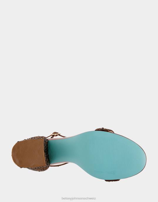 Frauen Betsey Johnson Mari braun Schuhe ZJFF156