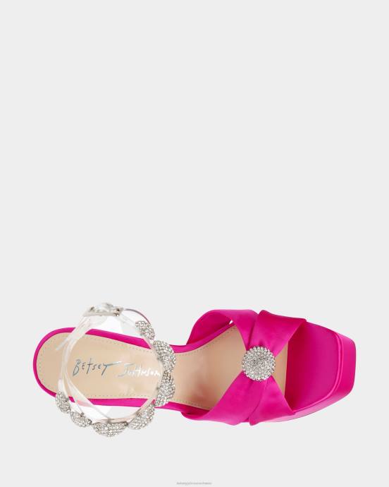 Frauen Betsey Johnson Mason Fuchsie Schuhe ZJFF100