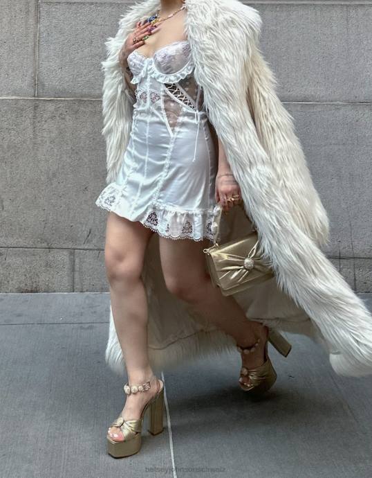 Frauen Betsey Johnson Mason Gold Schuhe ZJFF112